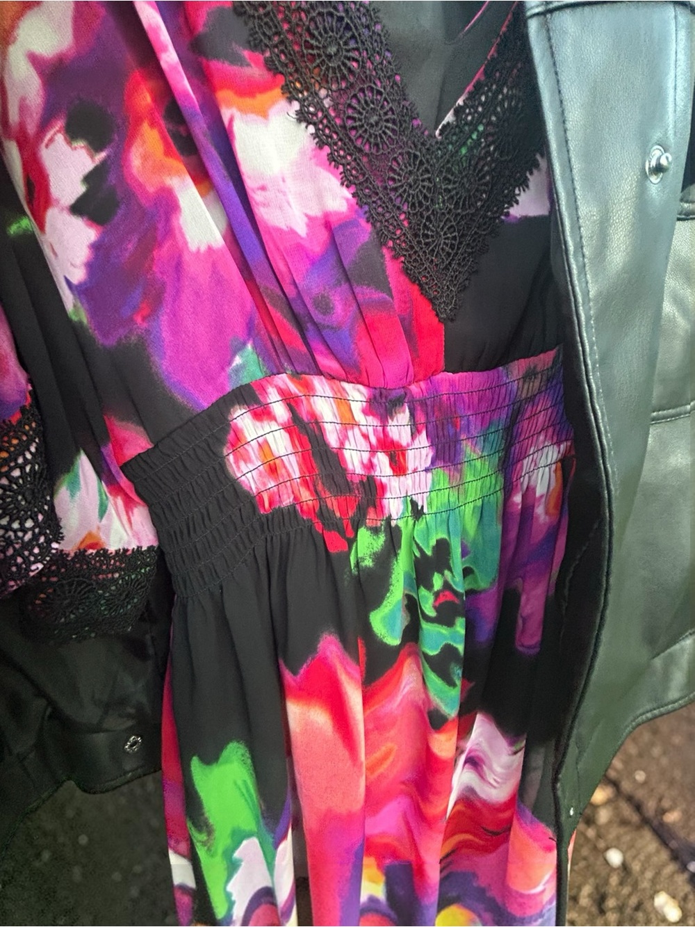 Floral Bohemian Midi Size M